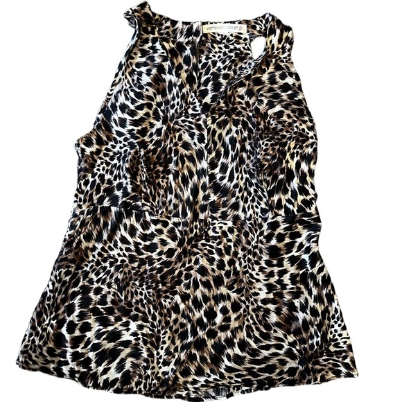 Victoria's Secret Tops - Y2K vintage Victoria secret silk leopard print top